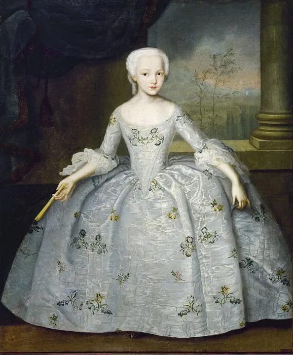 Portrait of Sarah Eleonora Fairmore, Daughter of the British General in Russian Service William Fairmore